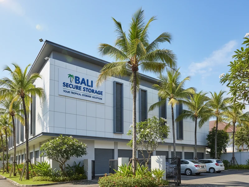 Secure self-storage facility in Bali